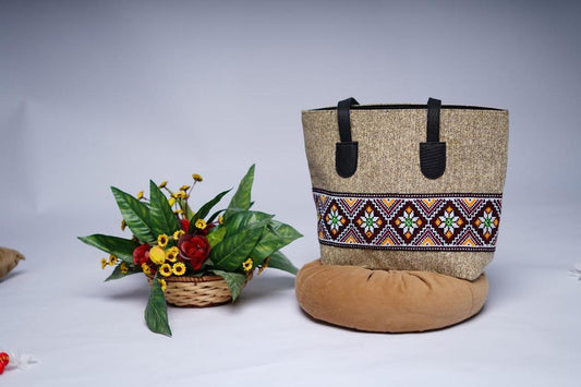 Stylish Women's Embroidered Tote Bag