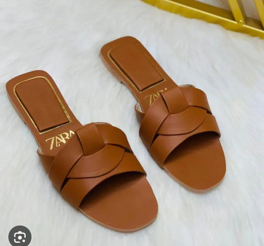 Stylish Women Fancy Leather Flats