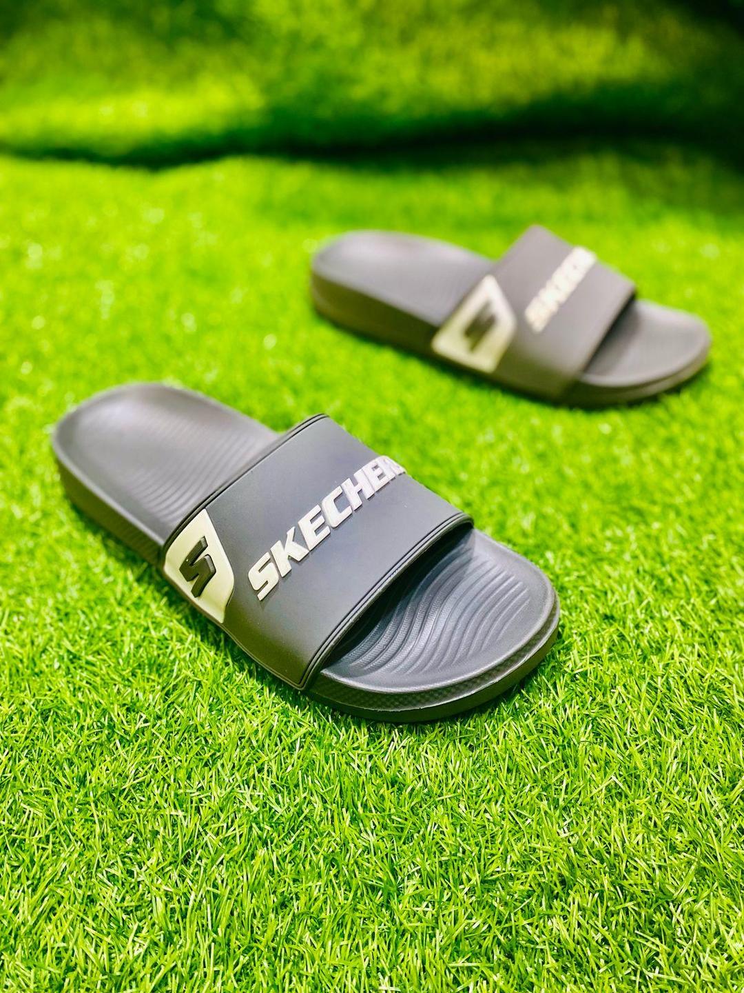 Men's Casual Leather Slide Slippers