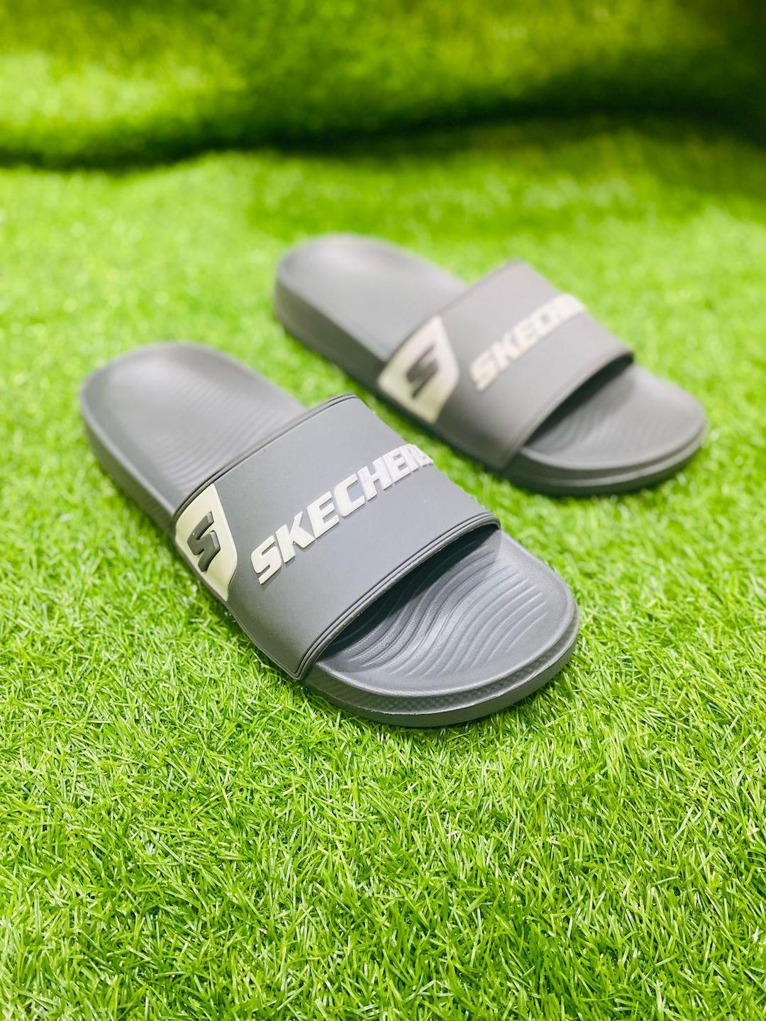 Men's Casual Leather Slide Slippers