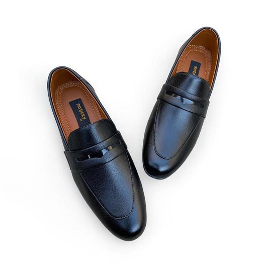 Men's Casual Blue Synthetic Leather Dress Shoes