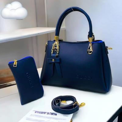 Women's Leather Plain Hand Bag